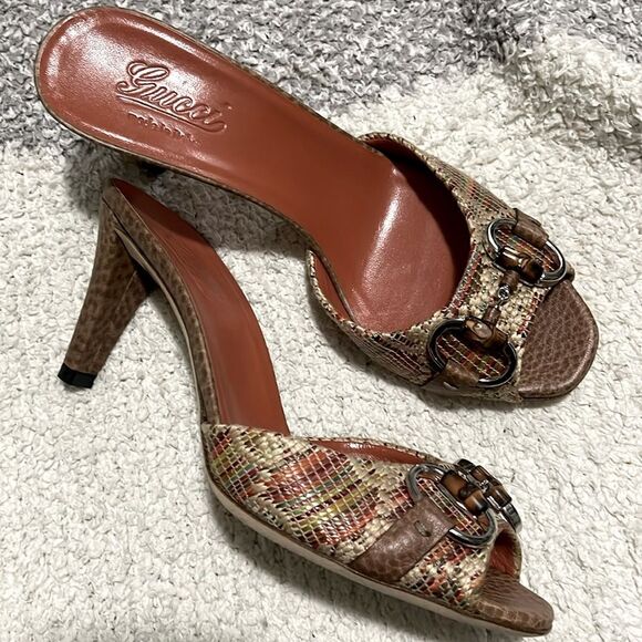 NWOB- Gucci - Horsebit Heels- 35.5 - Picture 1 of 11